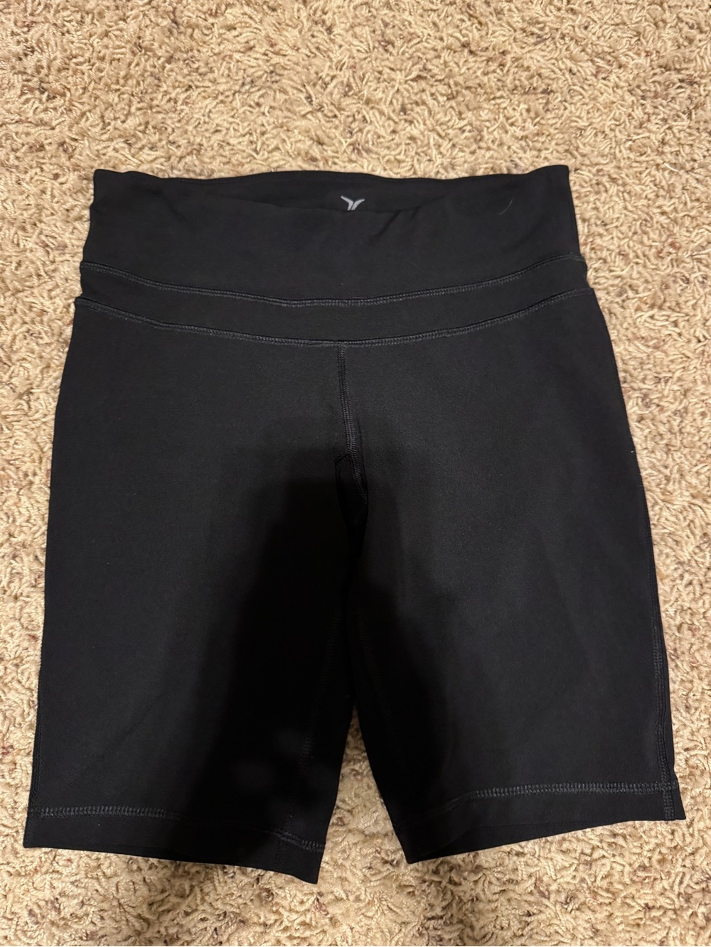 Old Navy Black High-Rise Bike Shorts